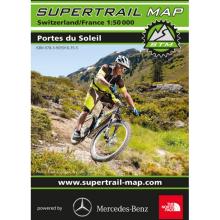Supertrail Map Les Portes du Soleil - MTB
