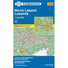 Tabacco Monti Lessini - Lessina 059 Wanderkarte