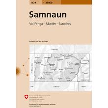 Swisstopo Samnaun 1179 Landeskarte 1:25 000