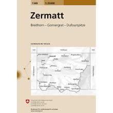 Swisstopo Zermatt 1348 Landeskarte 1:25 000