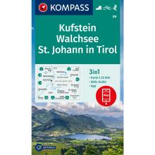 Kompass Verlag WK 09 Kufstein - Walchsee - St. Johann in T.