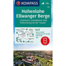 Kompass Verlag WK 774 Hohenlohe - Ellwanger Berge