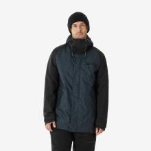 Snowboardjacke Herren strapazierfähig luftdicht - SNB 100 schwarz