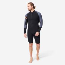 Neopren Shorty Wasserwandern Herren 4/3 mm Zweiwege-Reißverschluss - Optimizer