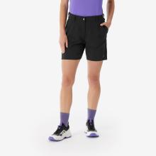 Wandershorts Damen Wandern - MH100 schwarz