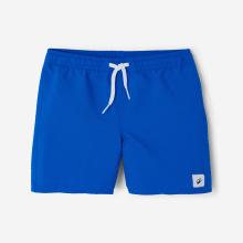 Boardshorts Kinder 100 Strukturstoff blau