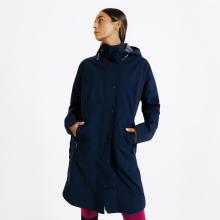 Regenmantel lang wasserdicht blau