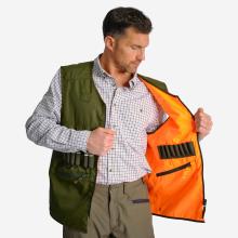 Jagdweste SG500 wendbar orange/grün