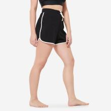 Tanzshorts Damen Modern Dance hoher Taillenbund ‒ schwarz