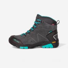 Trollkids Trollsteinen Wanderschuh Kinder Gr. 30-40 wasserdicht grau/türkis