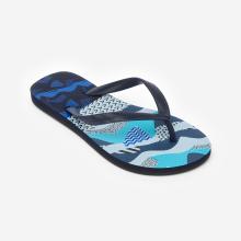 Zehensandalen Kinder 500 Multo schwarz/blau