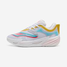 Damen/Herren Basketballschuhe - PUMA All-Pro Nitro 2 weiß/sunblaze