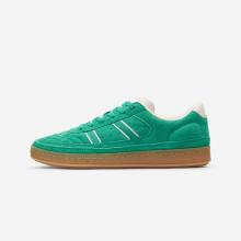 Fitnessschuhe Sneaker Damen/Herren Wildleder - Player 80 grün
