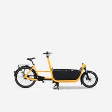 E-Lastenfahrrad Cargobike F900E Box gelb