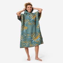 Surf-Poncho Erwachsene ab 150 cm 500 Leaf khaki