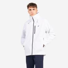 Segeljacke Herren wasserdicht winddicht Sailing 500 weiß