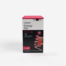 Energy Gel rote Früchte für Belastungen unter 3 Stunden 20 Stück