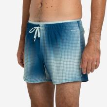 Schwimmshorts Herren - 100 Camouflage blau
