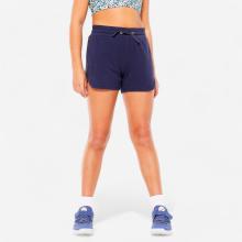 Shorts Mädchen Baumwolle - marineblau