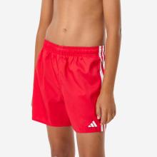 Schwimmshorts Jungen ADIDAS - rot/weiß