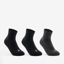 Kinder Tennissocken 3er Pack - RS500 schwarz/grau