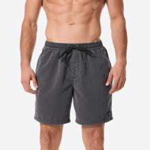 Boardshorts halblang mit Gummibund 17'' schwarz
