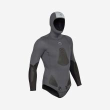 Neoprenjacke Freediving Herren 3 mm - SPF 500 grau