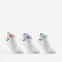 Kinder Tennissocken Low 3er Pack - RS160 weiß mit Herz