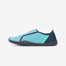 Aquaschuhe Damen/Herren elastisch 120 blau