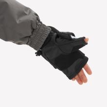 Handschuhe Fäustlinge Kinder 6–14 Jahre Wandern - Hike500 schwarz