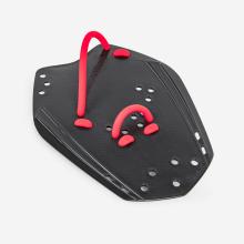 Schwimmpaddles L - 900 schwarz/rot
