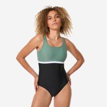 Badeanzug Damen - Heva Li schwarz/khaki