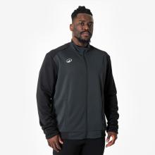 Damen/Herren Fußball Trainingsjacke - Essential schwarz/grau