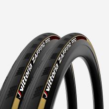 Faltreifen Rennrad Set 2 Vittoria Zaffiro Pro V 700×28 tanwall (beige)