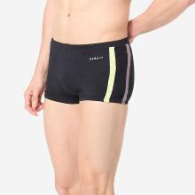 Badehose Boxer Herren Negombo - schwarz/gelb