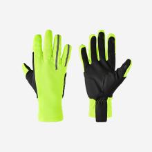 Winter-Fahrradhandschuhe 500 neongelb