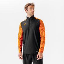 Fußball Sweatshirt 1/2 Zip - Viralto Wavy Club orange/schwarz