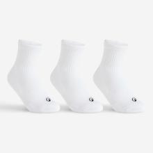 Tennissocken RS 100 High Kinder 3er-Pack weiss