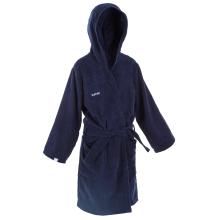 Bademantel Baumwolle dick Kinder Wasserball ‒ 900 marineblau