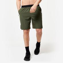 Shorts Herren Crosstraining atmungsaktiv Reißverschlusstaschen - khaki