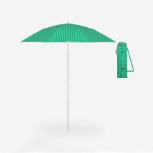 Sonnenschirm UV-Schutz kompakt für 2 Personen Paruv Stripes grün