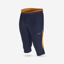 Damen/Herren Fußball 3/4 Hose - CLR marineblau/orange