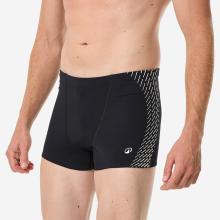 Badehose Boxer Herren - Fiti schwarz/weiß