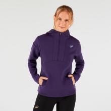Sweatshirt Tennis mit Reißverschluss und Kapuze Damen violett