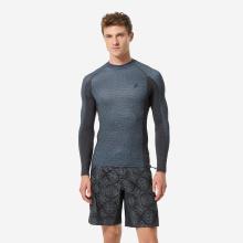 UV-Shirt langarm Herren 500 dunkelgrau
