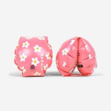 Schwimmflügel Kinder 11‒30 kg - rosa Blumen