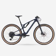Mountainbike XC Race 900 S Full Carbon Rahmen AXS-Carbonlaufräder blau