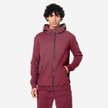 Kapuzenjacke Herren - bordeaux