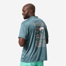 UV-Shirt kurzarm Herren weiter Schnitt grün
