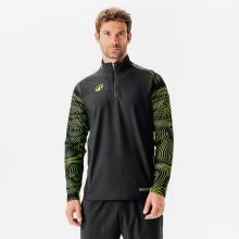 Fußball Sweatshirt 1/2 Zip - Viralto Wavy Club schwarz/gelb